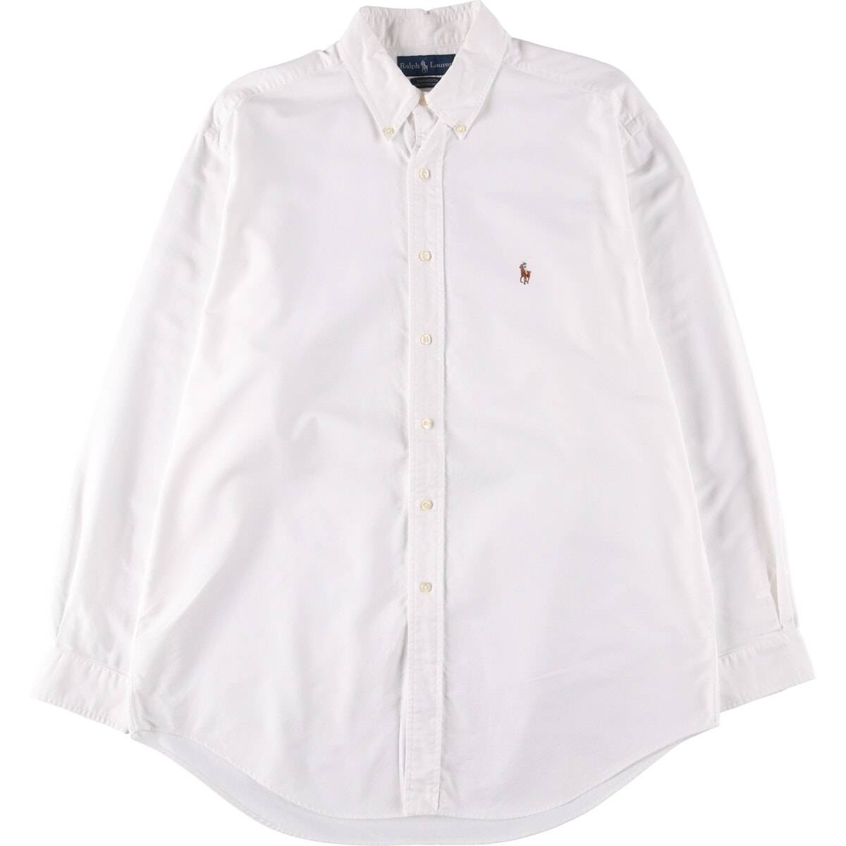 古着 ラルフローレン Ralph Lauren YARMOUTH 長袖 ボタンダウンシャツ メンズL相当/eaa540706