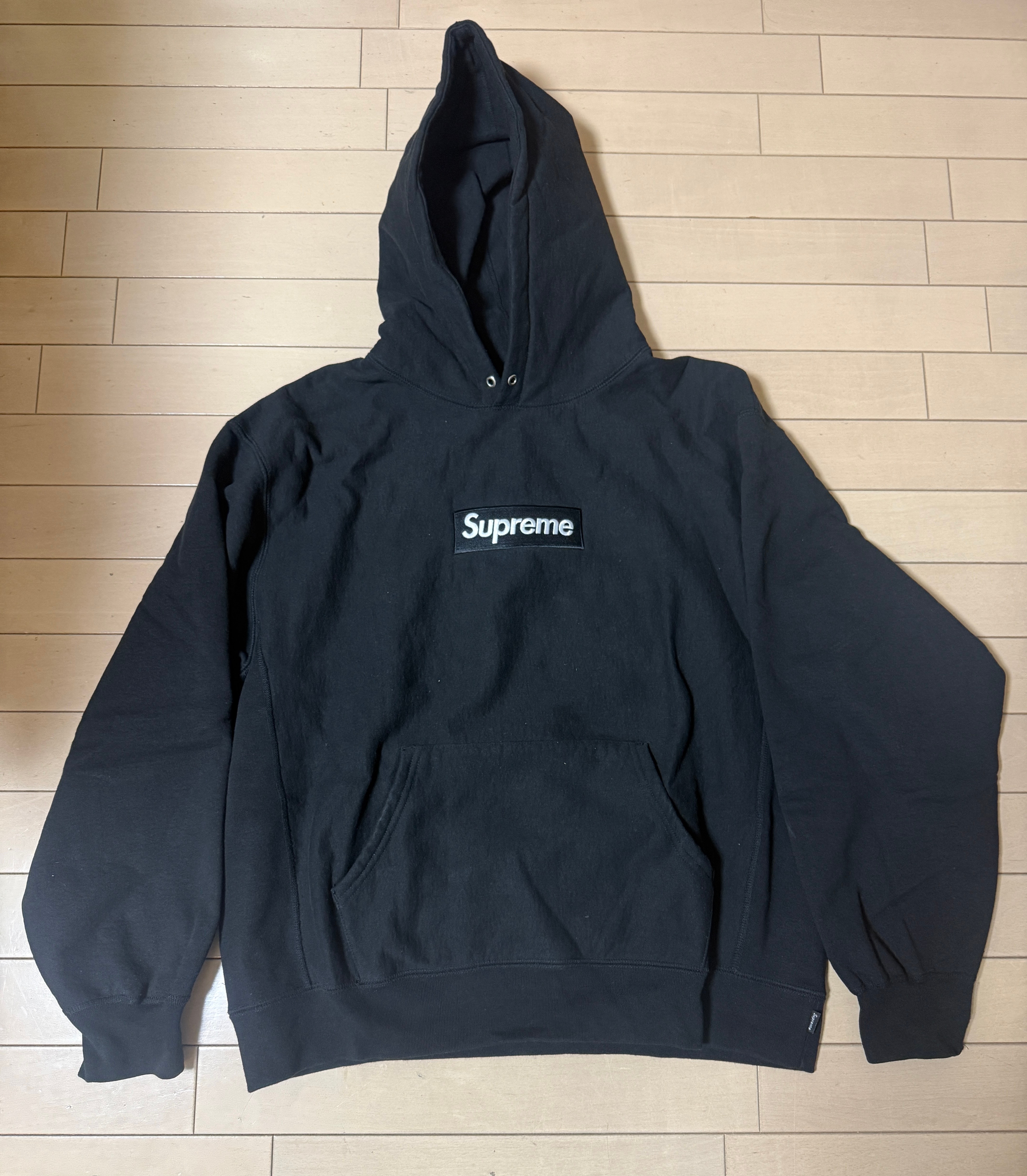 Supreme Box Logo Hooded Sweatshirt "Black" (23FW)
