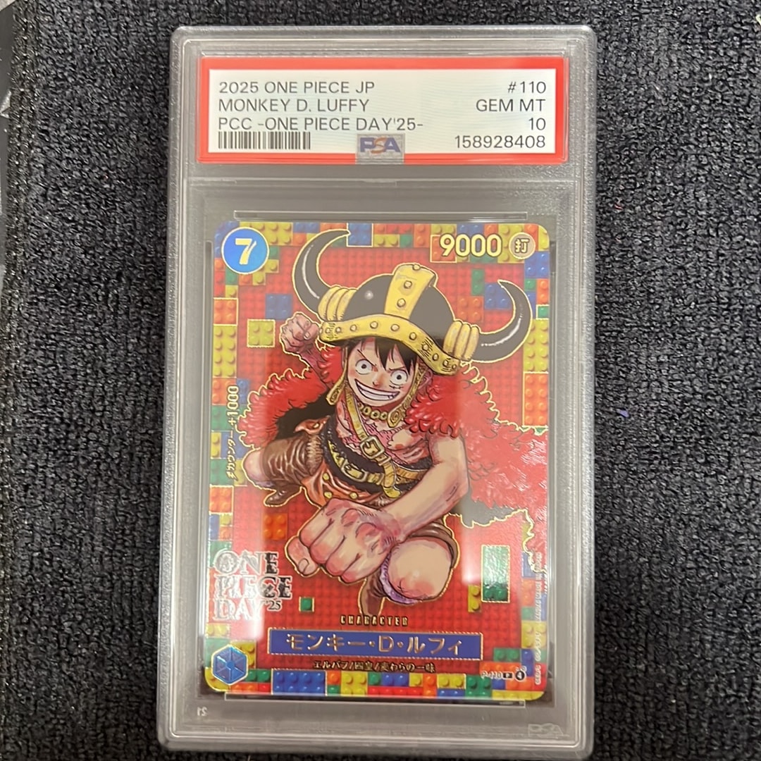 PSA10 エルバフ ルフィ ワンピースデイ25 PSA10】モンキー・D・ルフィ