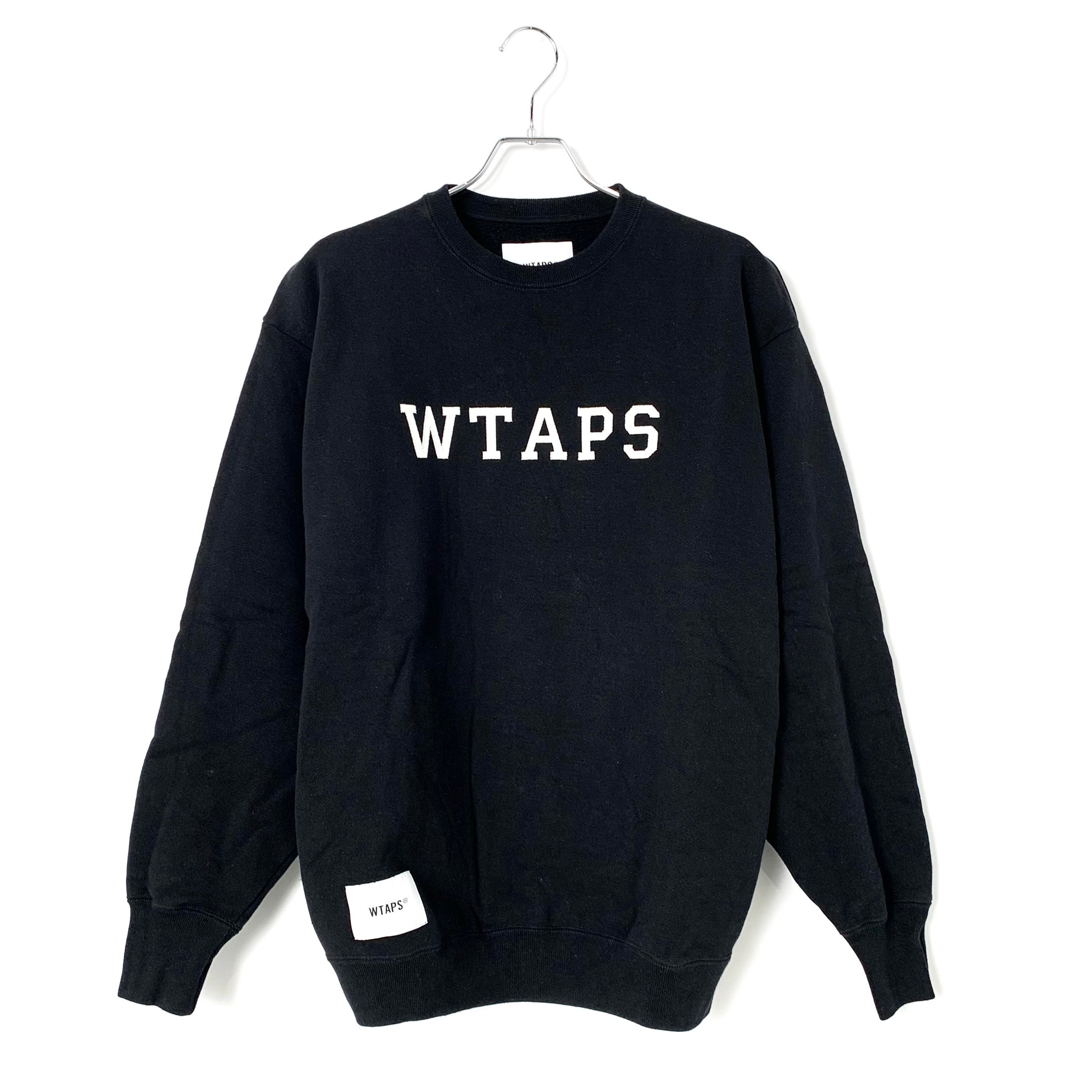 WTAPS Academy / Sweater / Cotton. College "Black"