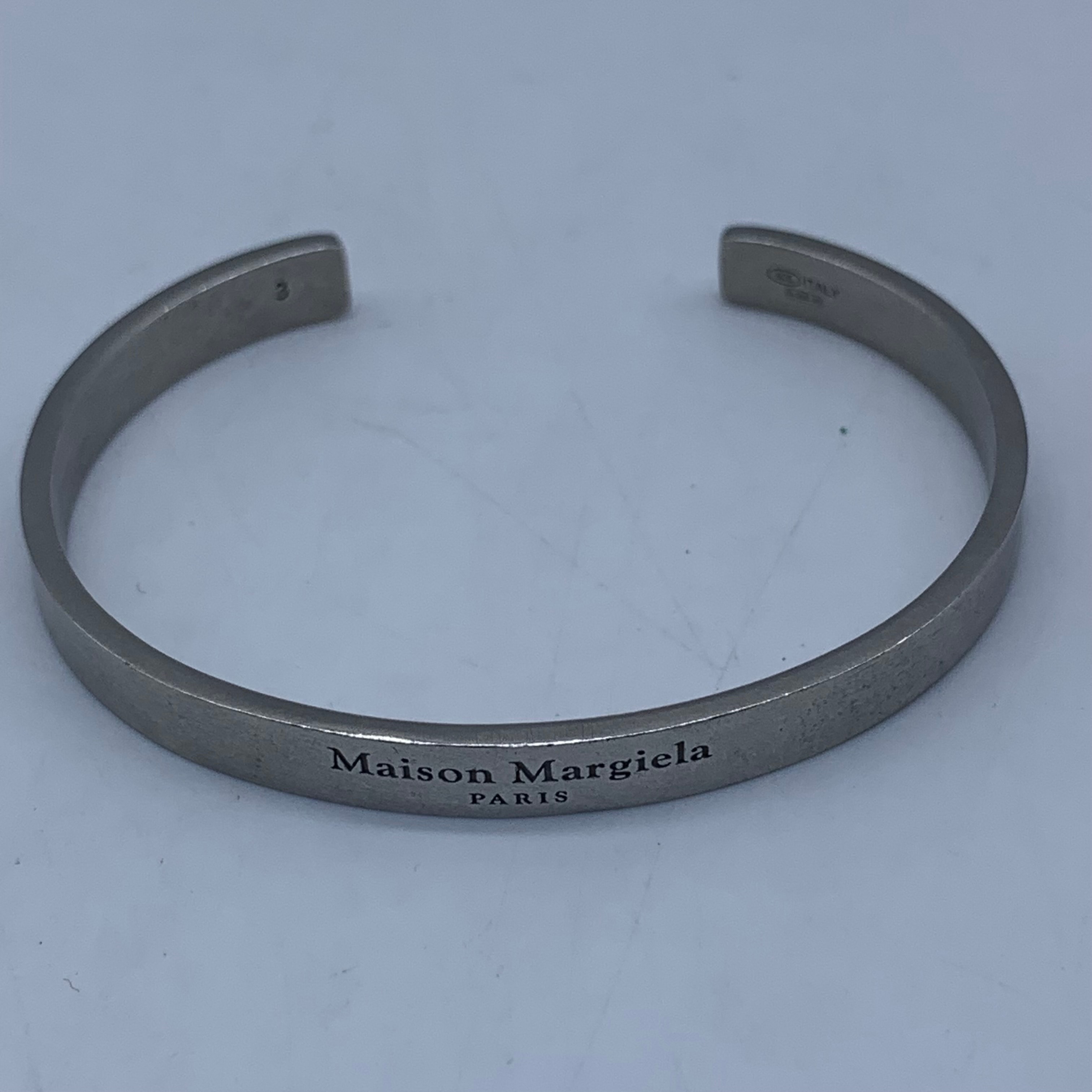 Maison Margiela Logo Cuff "Palladium"