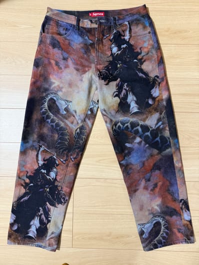 Supreme x Frank Frazetta Loose Fit Jean "Multi"