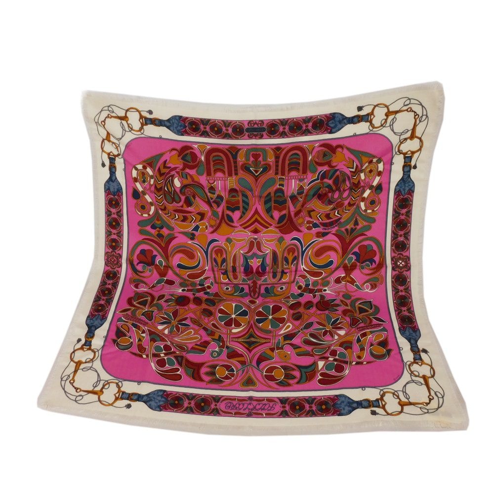 HERMES カレ 90 スカーフ 民俗学