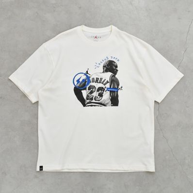 Air Jordan Travis Scott Fragment Tee "White"