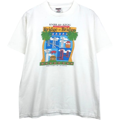 古着 90年代 オニータ ONEITA POWER PRO プリントTシャツ USA製 LARGE/GRAND/GRANDE メンズL相当 ヴィンテージ/eaa636824