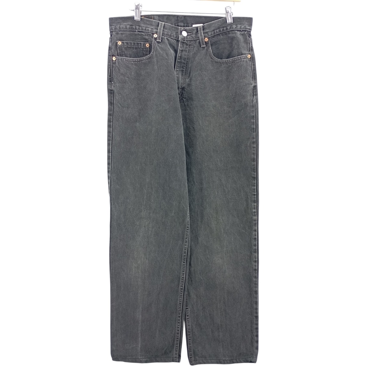 古着 90年代 リーバイス Levi's 00550-0260 RELAXED FIT ブラックデニム テーパードデニムパンツ メンズw34相当 ヴィンテージ/eaa482424