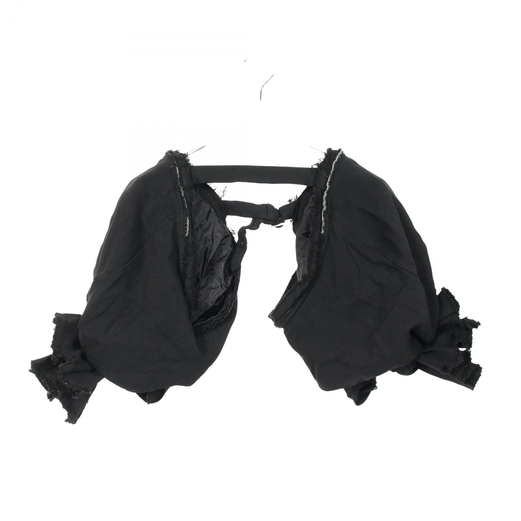 コムデギャルソン COMME des GARCONS 袖リボン 衣料品 アウター ポリエステル レディース ブラック系 【中古】