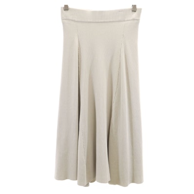 Mila Owen ミラオーウェン ニット ロングスカート ベージュ