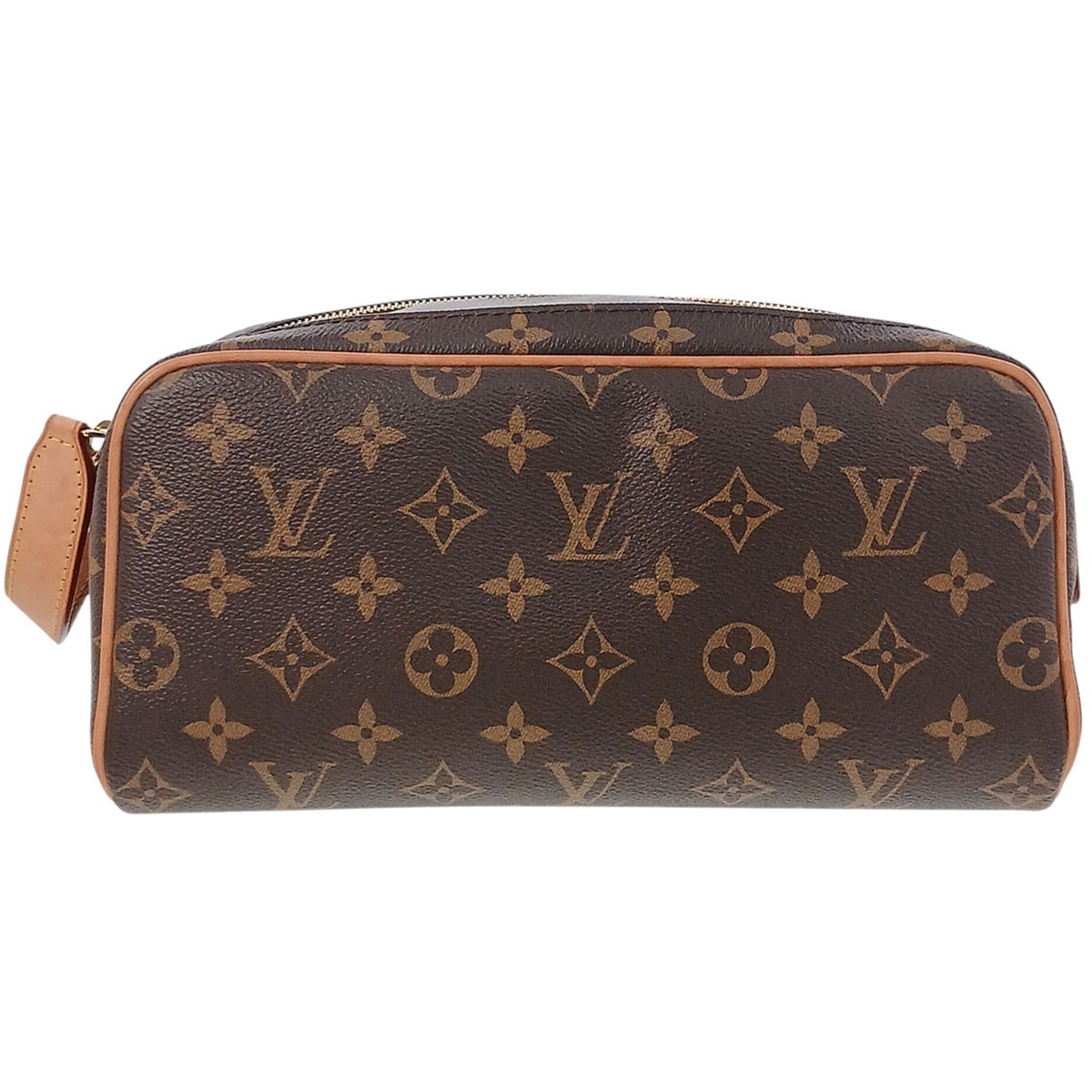 LOUIS VUITTON ルイ・ヴィトン ドップ キット セカンドバッグ M44494 モノグラム ブラウン  メンズ【中古】