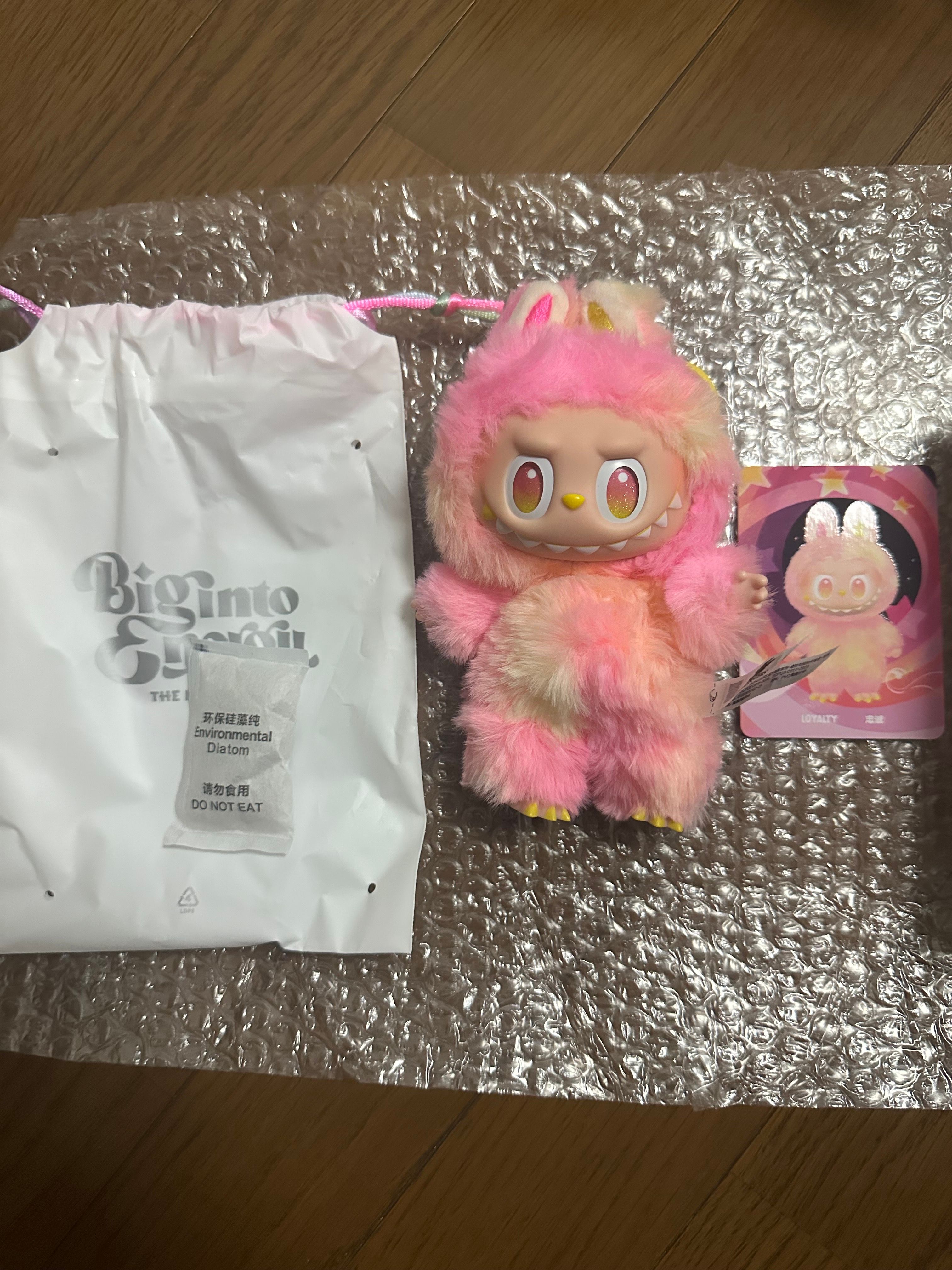 POP MART THE MONSTERS (LABUBU) Big into Energy Series Plush Pendant LOYALTY