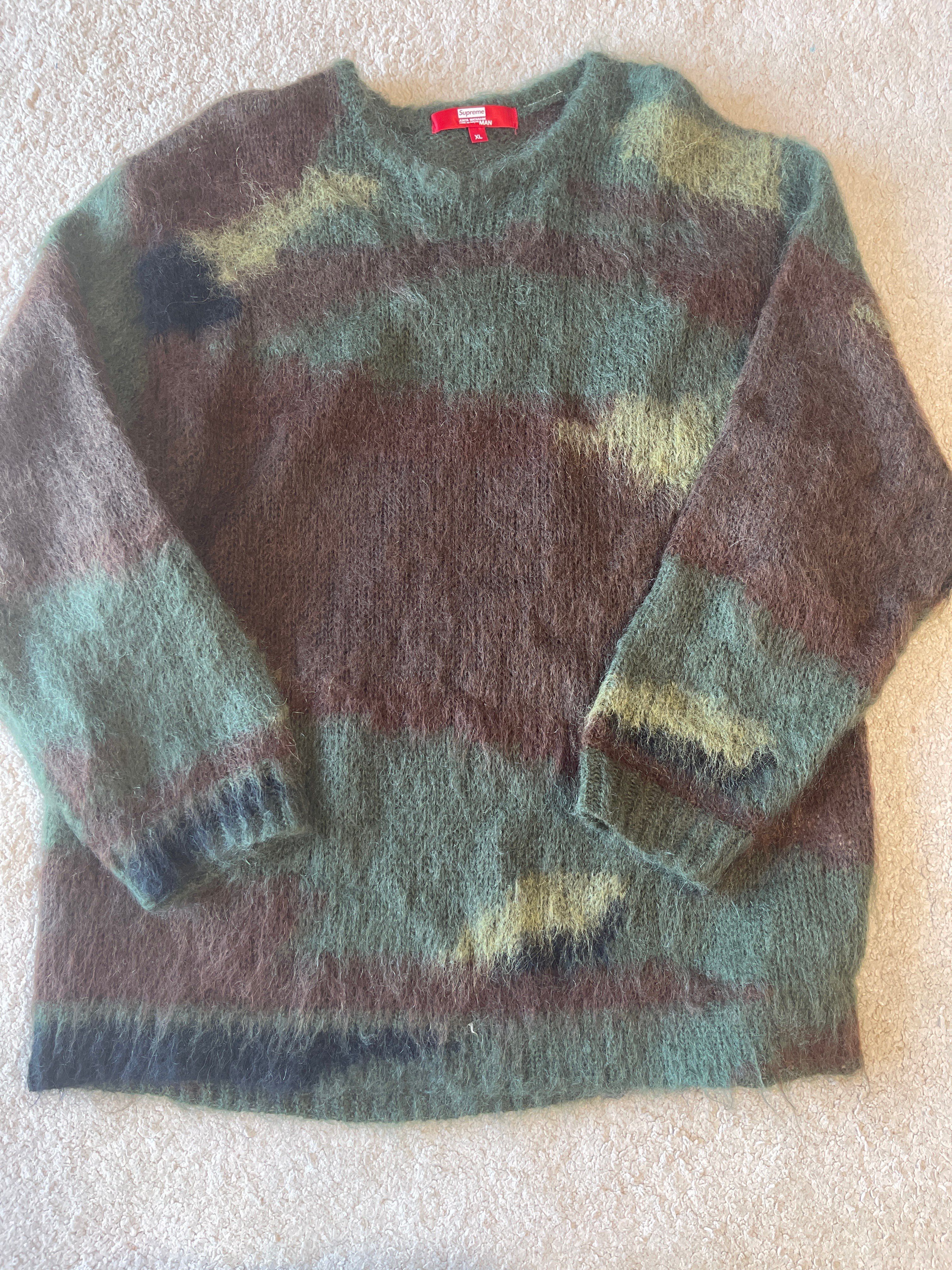 Supreme / JUNYA WATANABE COMME des GARCONS MAN Brushed Camo Sweater "Olive"