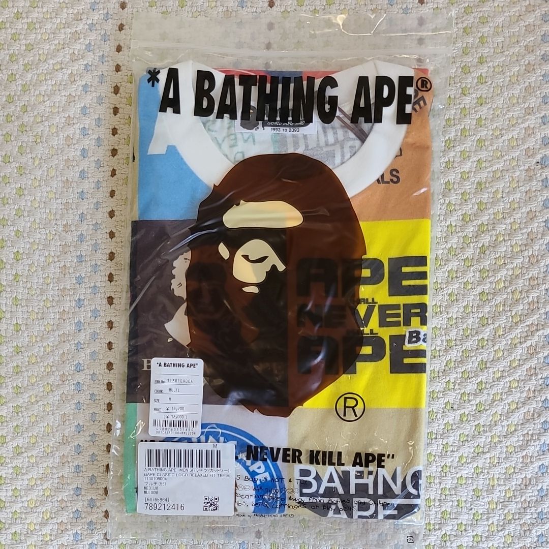 A BATHING APE CLASSIC LOGO リラックス フィット T