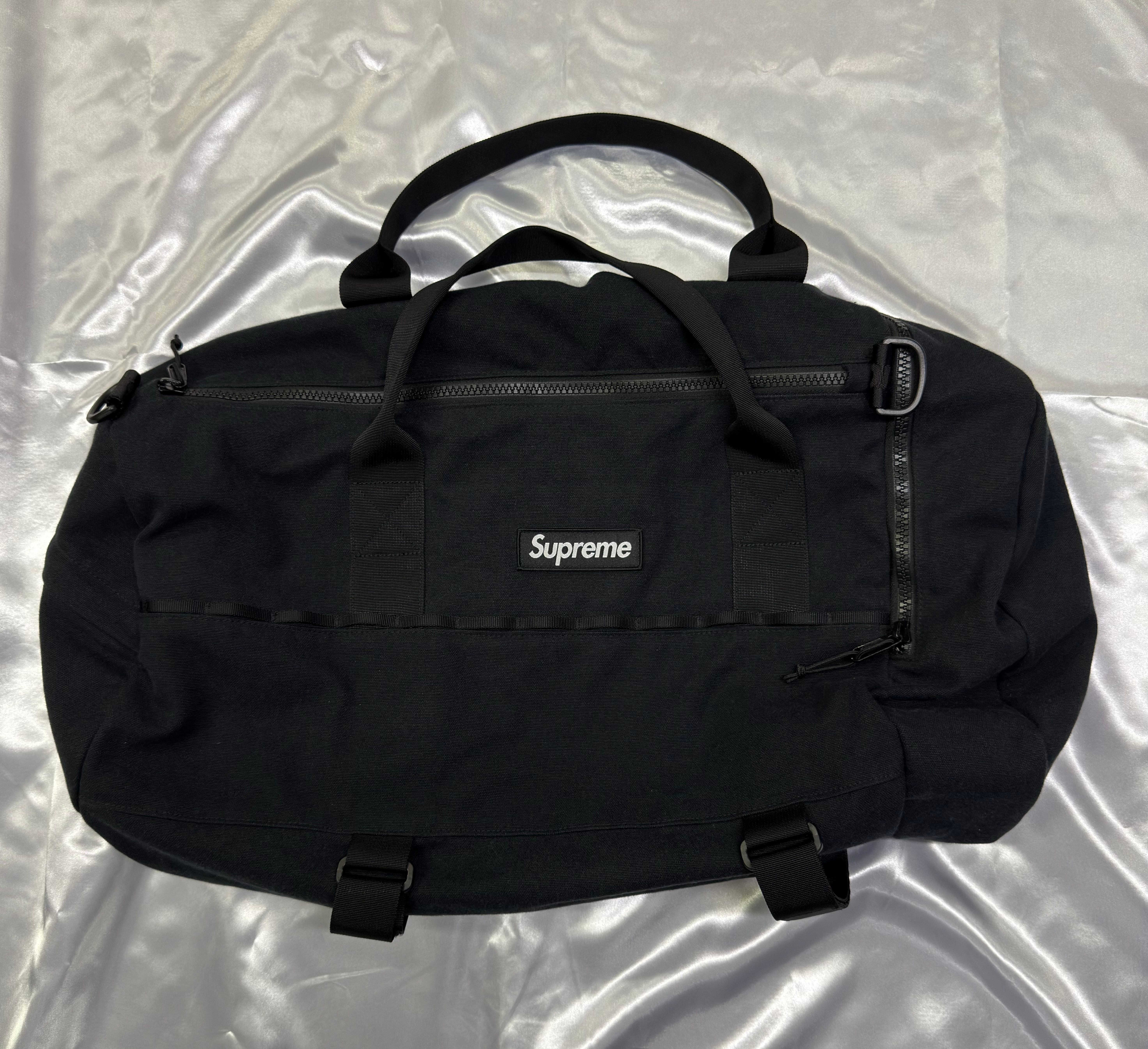 Supreme 25SS Duffle Bag "Black"