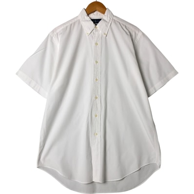 古着 ラルフローレン Ralph Lauren CLASSIC FIT 半袖 ボタンダウンシャツ メンズM相当/eaa560636