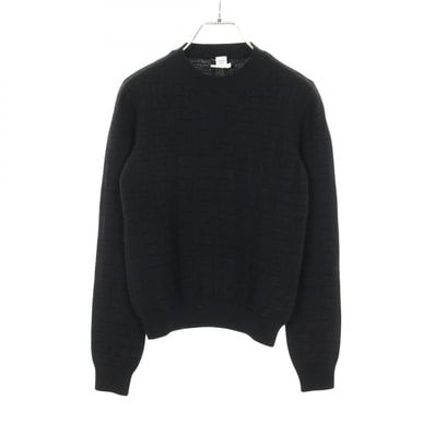 エルメス HERMES LOUNGEWEAR VOYAGE ラウンジウェアヴォヤージュ ニット 衣料品 トップス ウール レディース ブラック系 2H2630DA 【中古】