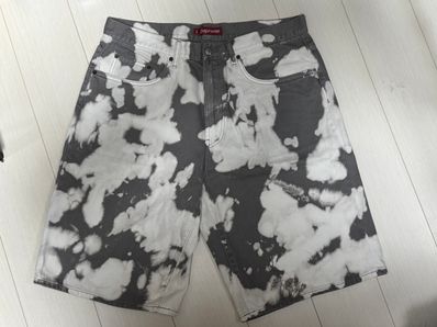 Supreme Baggy Denim Short "Bleached"