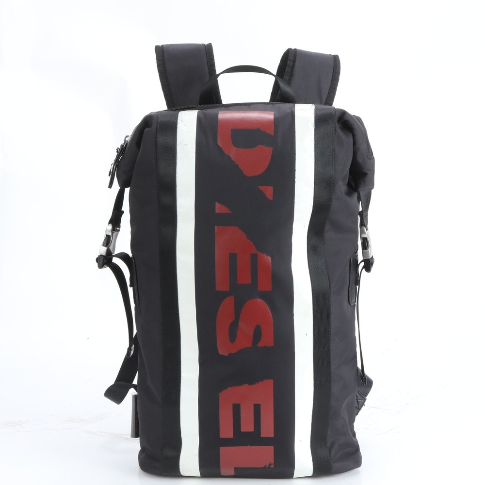 Diesel Charm-D Shoulder S Denim Quilted Shoulder Bag S 