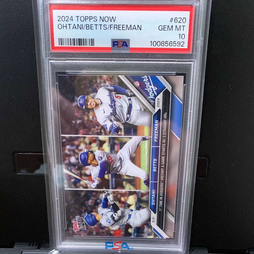 大谷翔平 / ムーキーベッツ / フレディフリーマン [620](2024 MLB トップスナウカード)