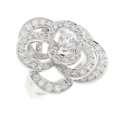 シャネル カメリア ミディアム リング