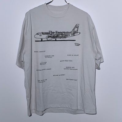 ENNOY 23AW Stefan Marx T-Shirt "White"