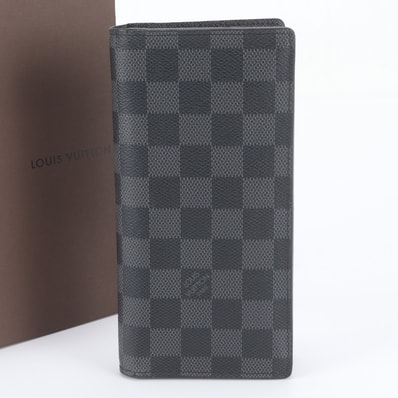 ■美品 ルイヴィトン ダミエ グラフィット ポルトフォイユ ブラザ