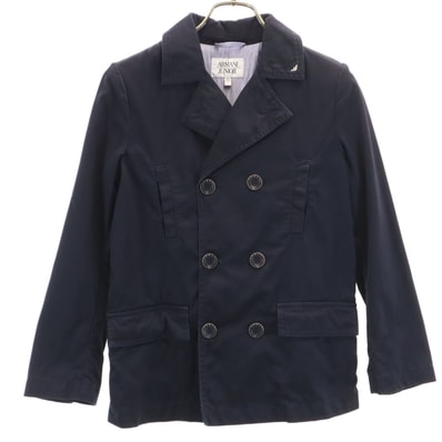 ARMANI JUNIOR アルマーニジュニア ダブルブレスト ジャケット 10A ネイビー