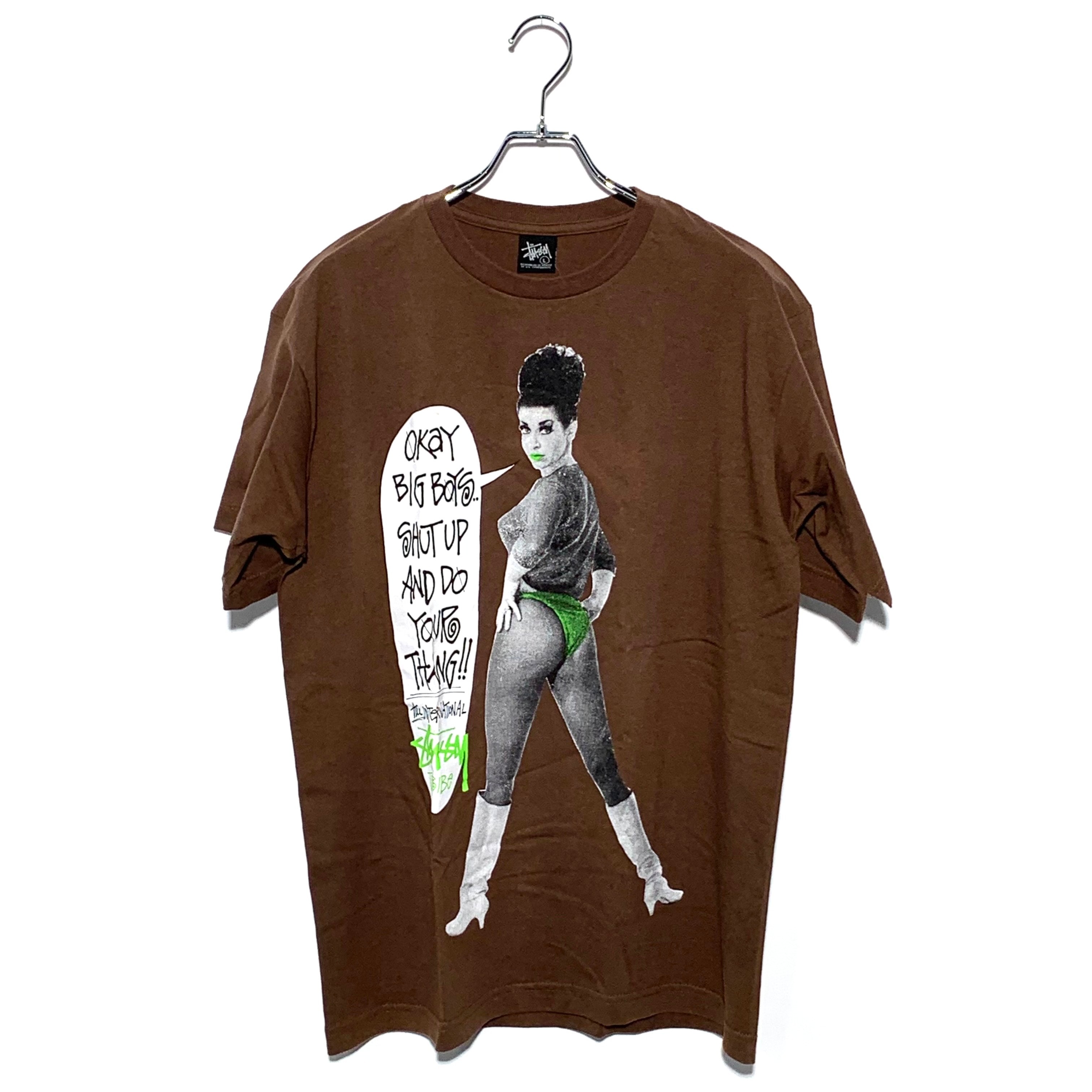 STUSSY Stussy Do Your Thang Tee Brown