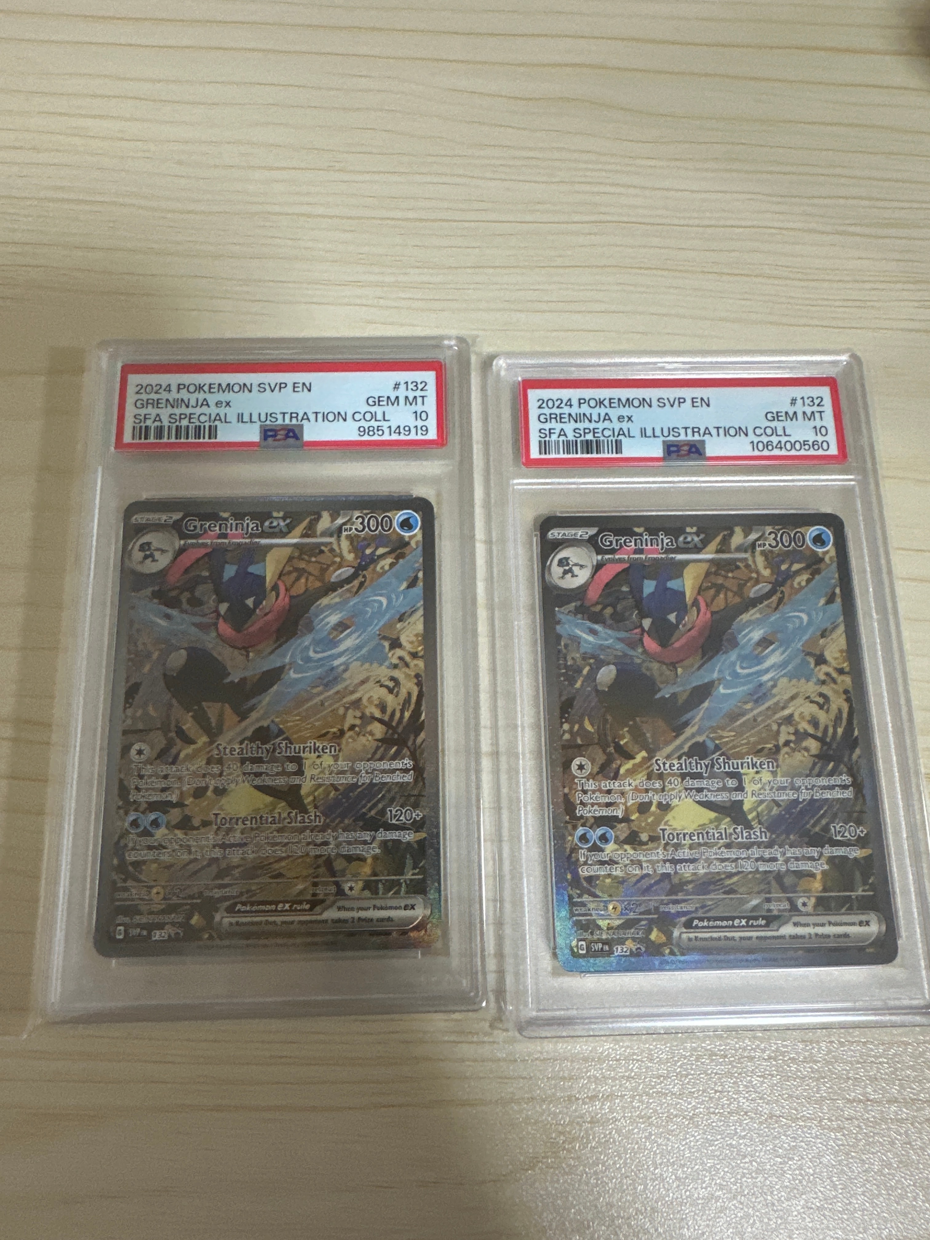 ゲッコウガex P [SVP EN 132]【英語版】(スカーレット&バイオレット「シュラウデッドフェイブル ゲッコウガex スペシャルイラストレーション コレクション」)