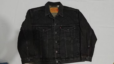 Nike Jordan x Levi's Type III Denim Trucker Jacket "Black Wash"