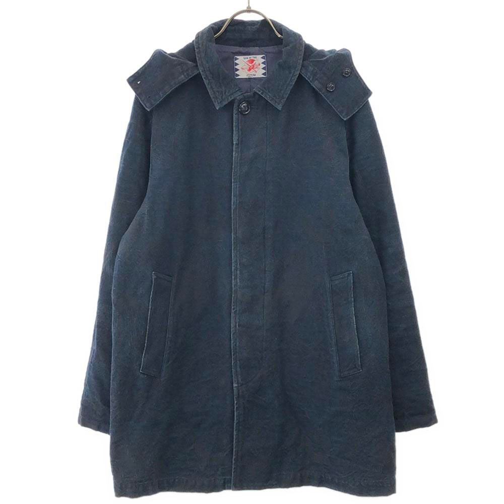 SON OF THE CHEESE フード付き ステンカラーコート