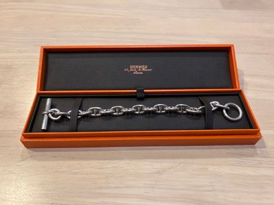 Hermes Chaine D'ancre MM Bracelet "Silver"