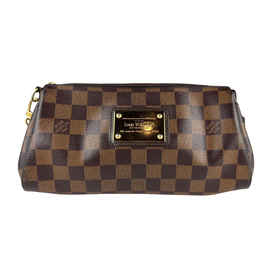 ルイ ヴィトン LOUIS VUITTON ハンドバッグ ダミエ エヴァ ダミエキャンバス エベヌ レディース N55213【中古】 z7253