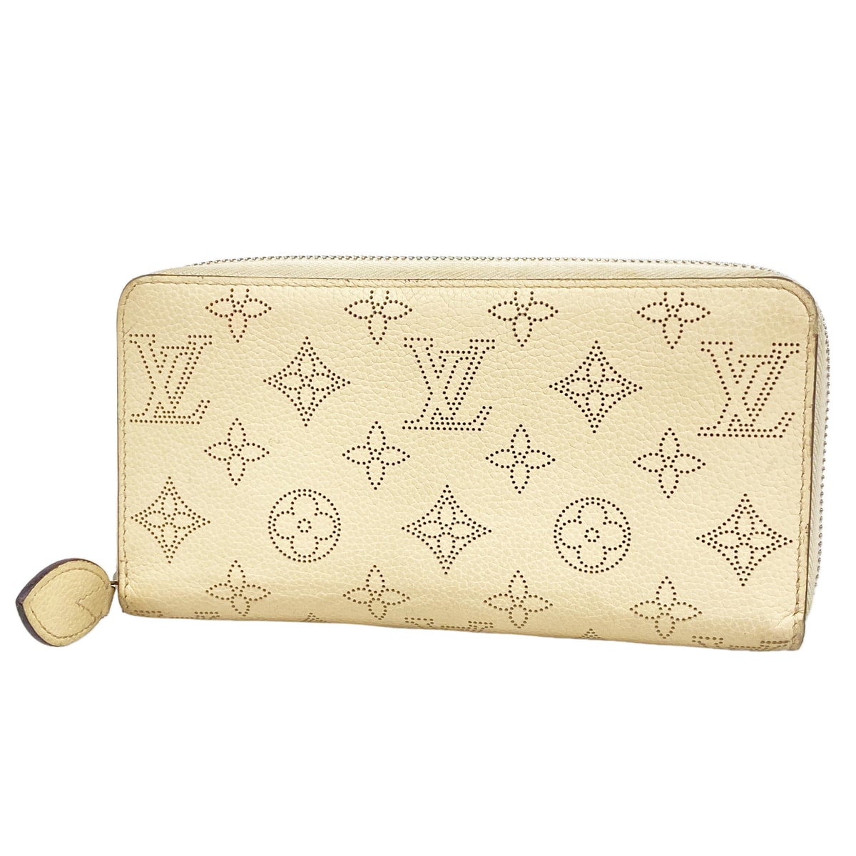 Louis Vuitton Zippy Wallet Monogram Mahina "Ivoire"