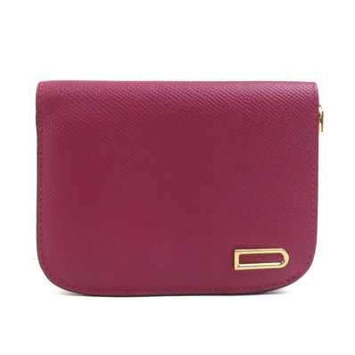 デルヴォー DELVAUX 二つ折り財布 ヴァガボンド コンパクトウォレット レザー ジャズ レディース【中古】 h32507a