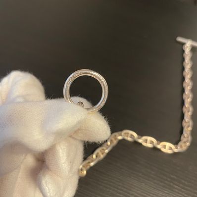 Hermes Chaine D'ancre PM Necklace Small Model "Silver"