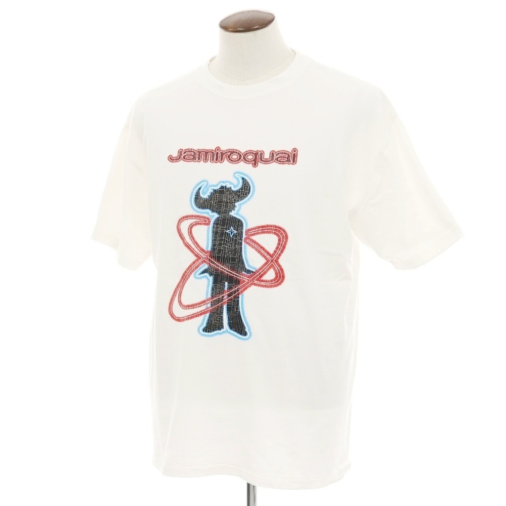 【中古】インソニアプロジェクト Insonnia Project コットン クルーネック 半袖Tシャツ ホワイト【サイズ3】【メンズ】