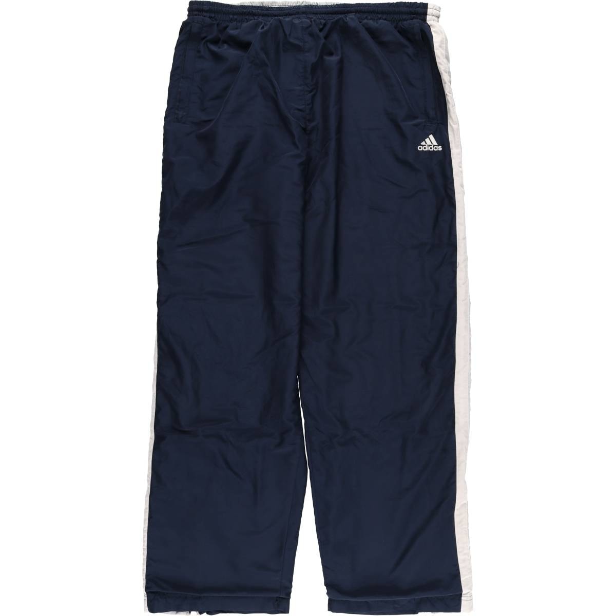 古着 アディダス adidas ウォームアップパンツ ナイロンパンツ シャカシャカパンツ メンズXL相当/eaa583394