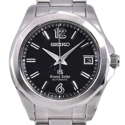セイコー SEIKO SBGR019/9S55-0050 グランドセイコー ブラック 自動巻き メンズ 良品 腕時計 N#148721