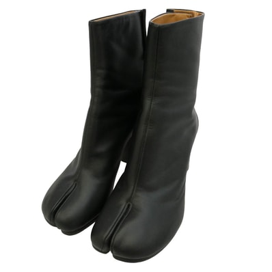 MAISON MARGIELA メゾンマルジェラ Tabi Boot 足袋 タビ ブーツ ブラック系 38【中古】