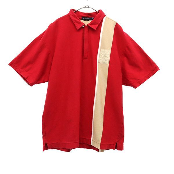 NAUTICA ノーティカ 半袖 切替 ポロシャツ