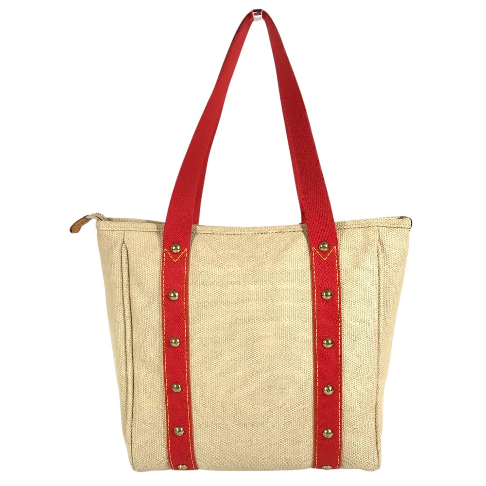 ルイヴィトン LOUIS VUITTON カバMM カバ MM  M40035  アンティグア カバン トートバッグ 肩掛け ショルダーバッグ キャンバス ベージュ