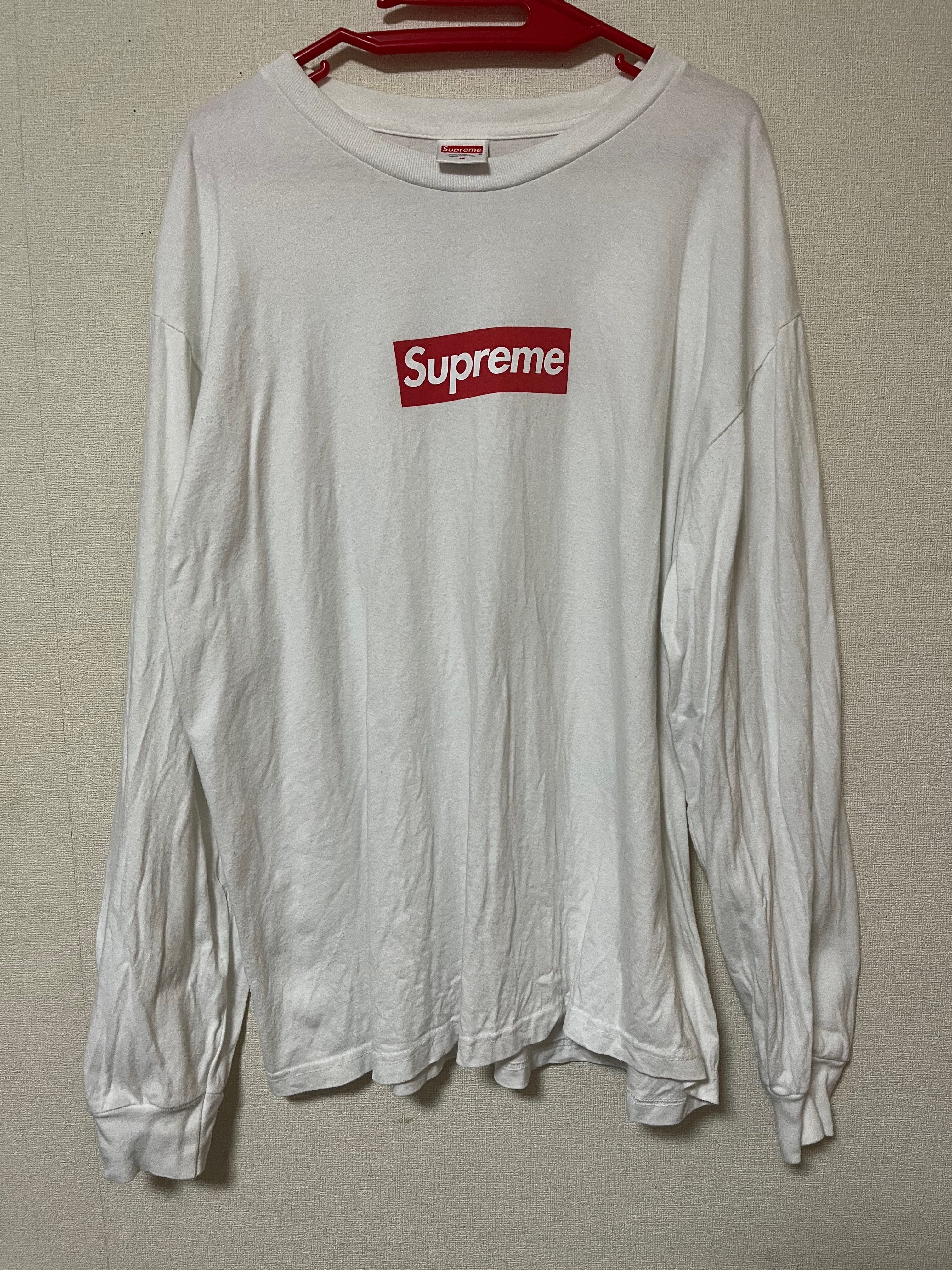 Supreme Box Logo L/S Tee "White"