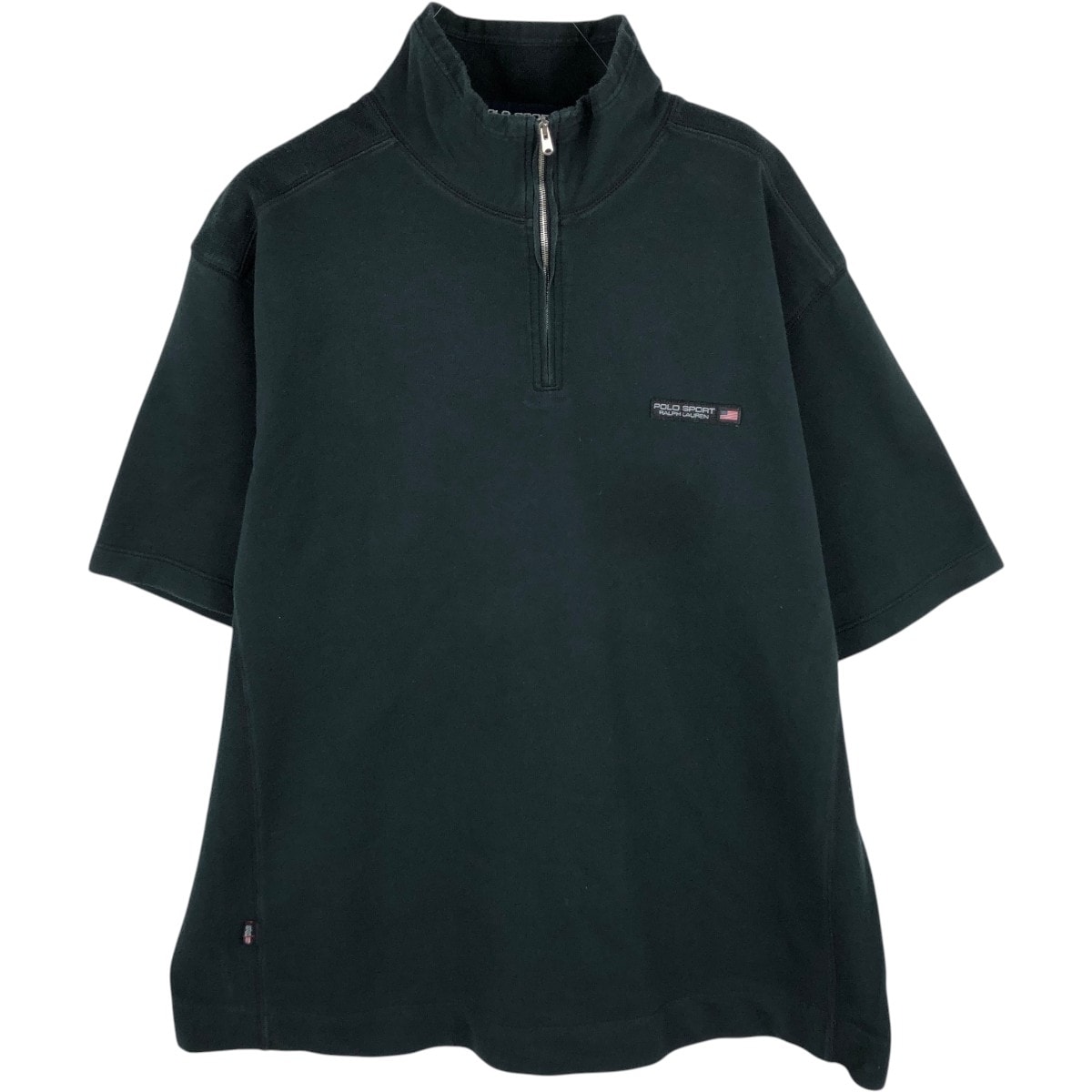 古着 ラルフローレン Ralph Lauren POLO SPORT ポロスポーツ 半袖 ハーフジップスウェットシャツ トレーナー メンズXL相当/eaa660026