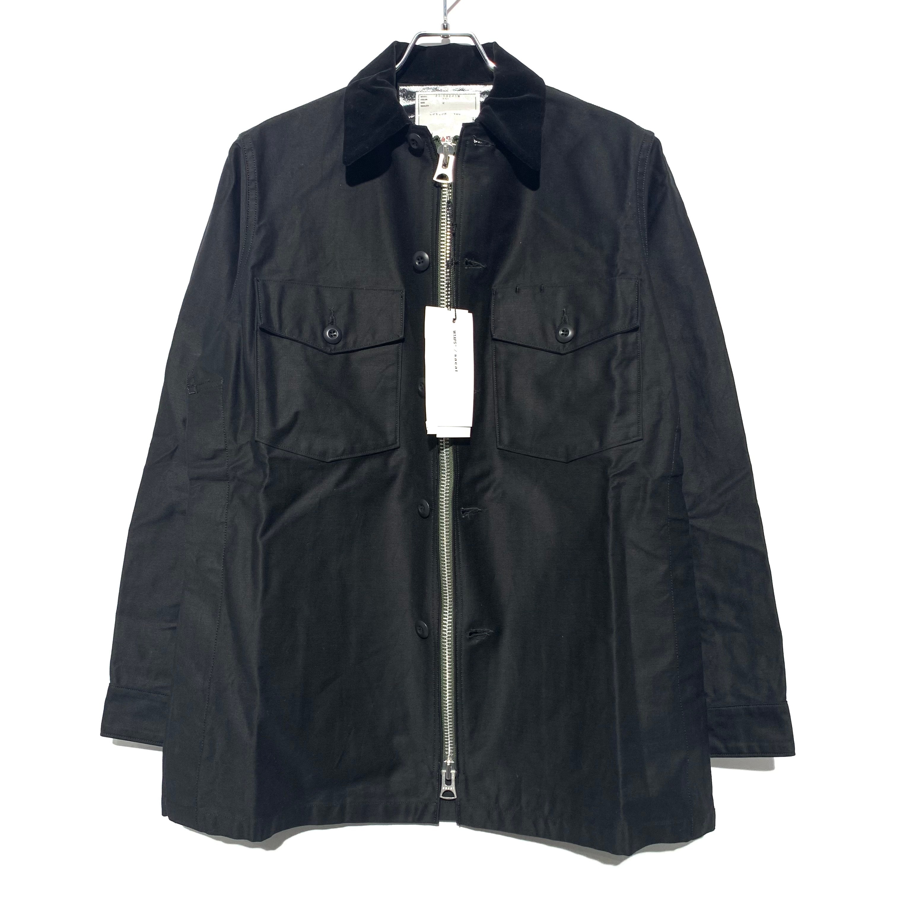 sacai x WTAPS Mill LS 02 Shirt "Black"