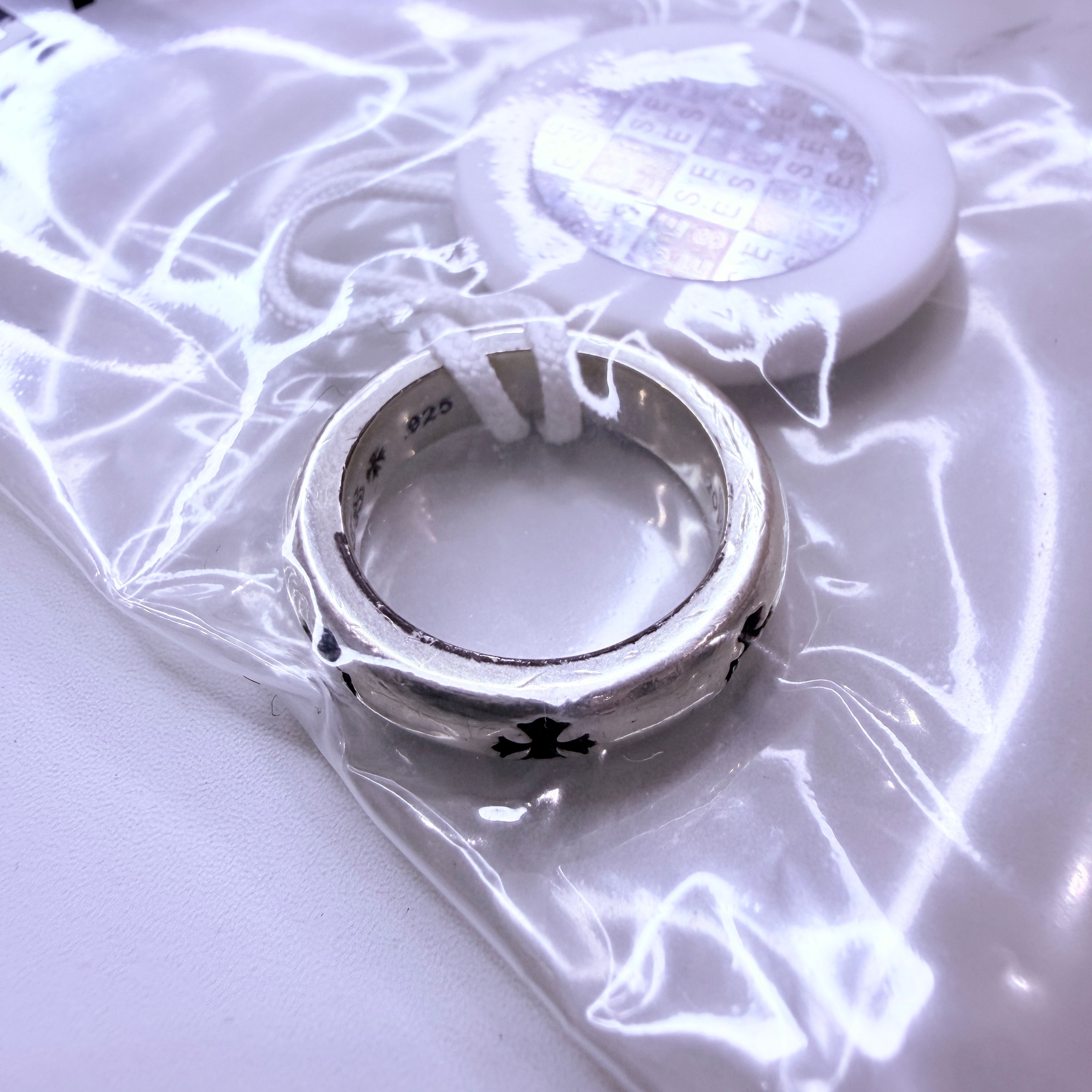 Chrome Hearts Negative CH Plus Ring "Silver"