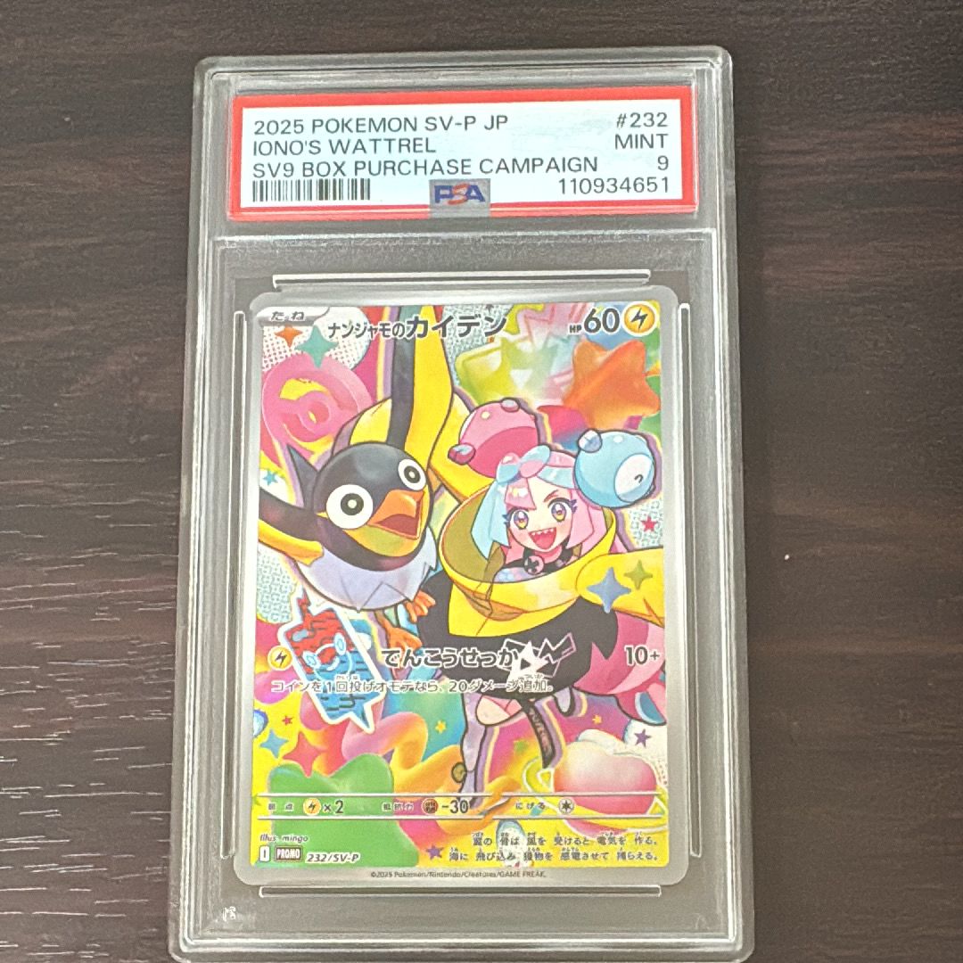 ナンジャモのカイデン P [SV-P 232](プロモーションカード「拡張パック バトルパートナーズ Box購入キャンペーン」)