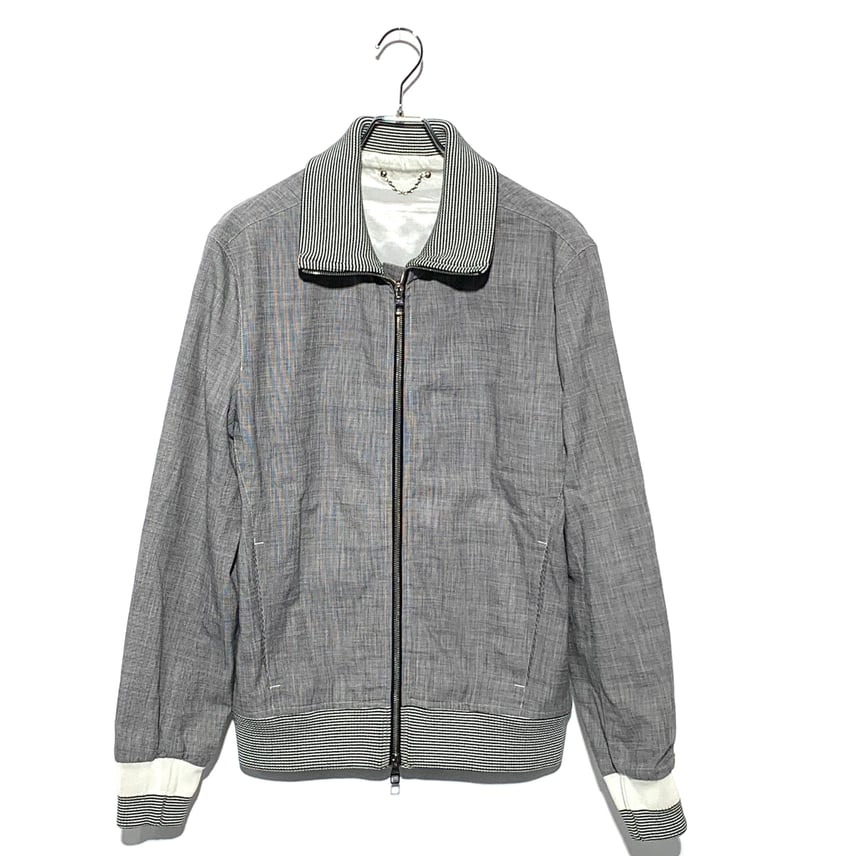 B (目立った傷や汚れなし)】Louis Vuitton Neck Zip Jacket Greyの古着 B (目立った傷や汚れなし)】Louis Vuitton Neck Zip Jacket Greyの古着