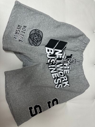 THE NETWORK BUSINESS Sweat Short Pants "Gray" TNBP010-0055