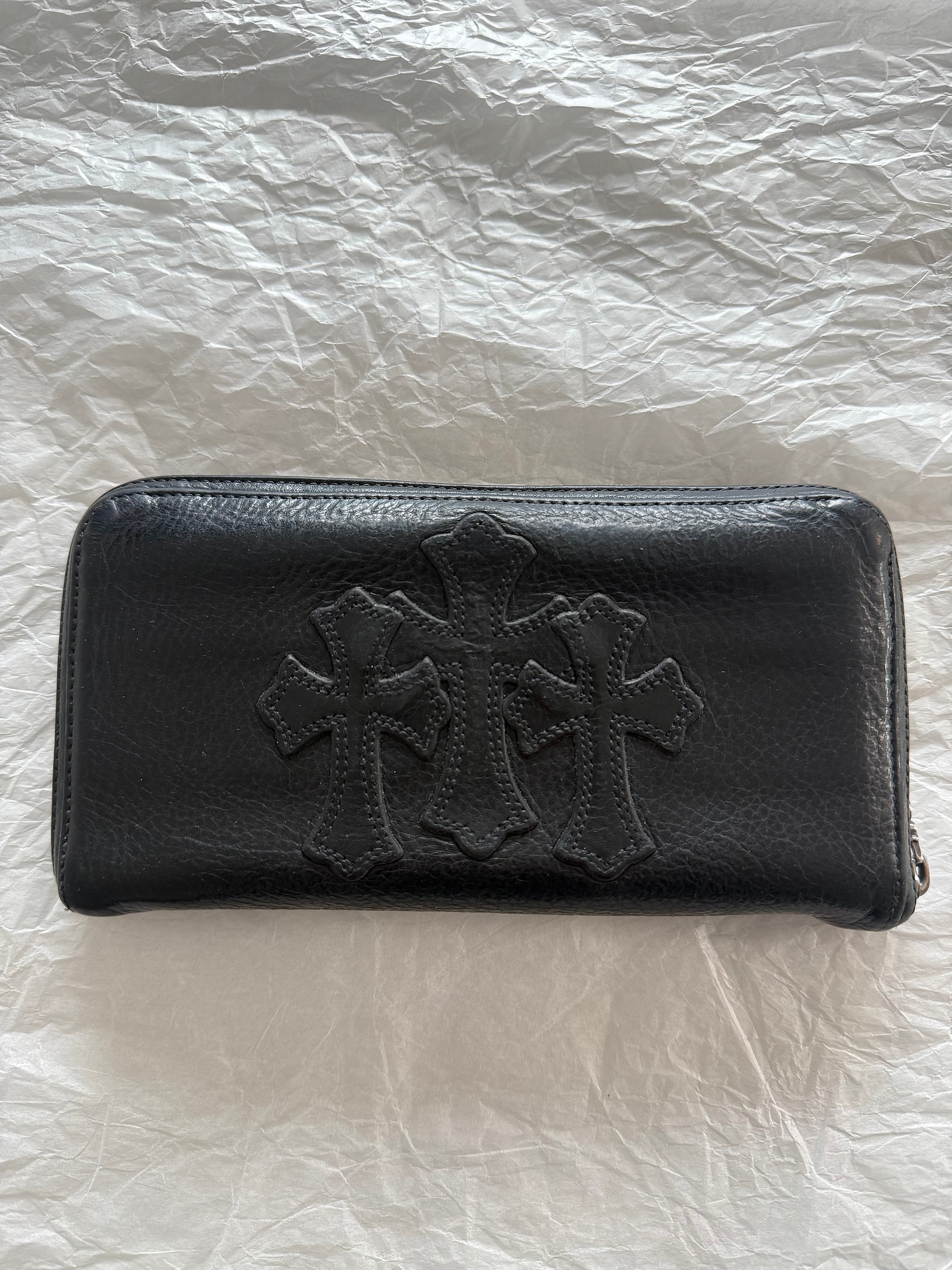値下げ交渉可能 / 正規品!CHROME HEARTS クロムハーツ セメタリークロス ウォレット 財布