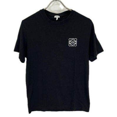 ロエベ 1727170 H526Y22X75 ブラック レギュラーフィット Tシャツ XS